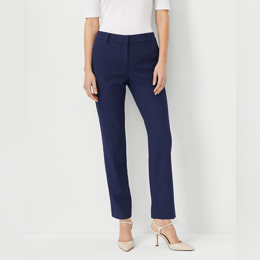 A New Day Navy Stretch Slacks Professional Size 4